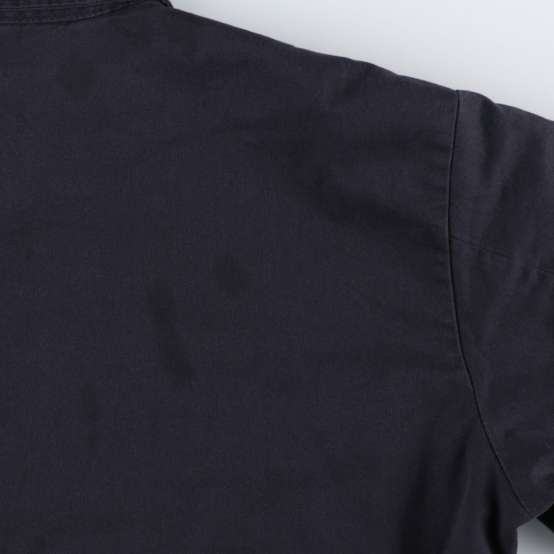 90'S Red Kap padded work jacket, men's size L, vintage polyester black type Vintage Second Hand