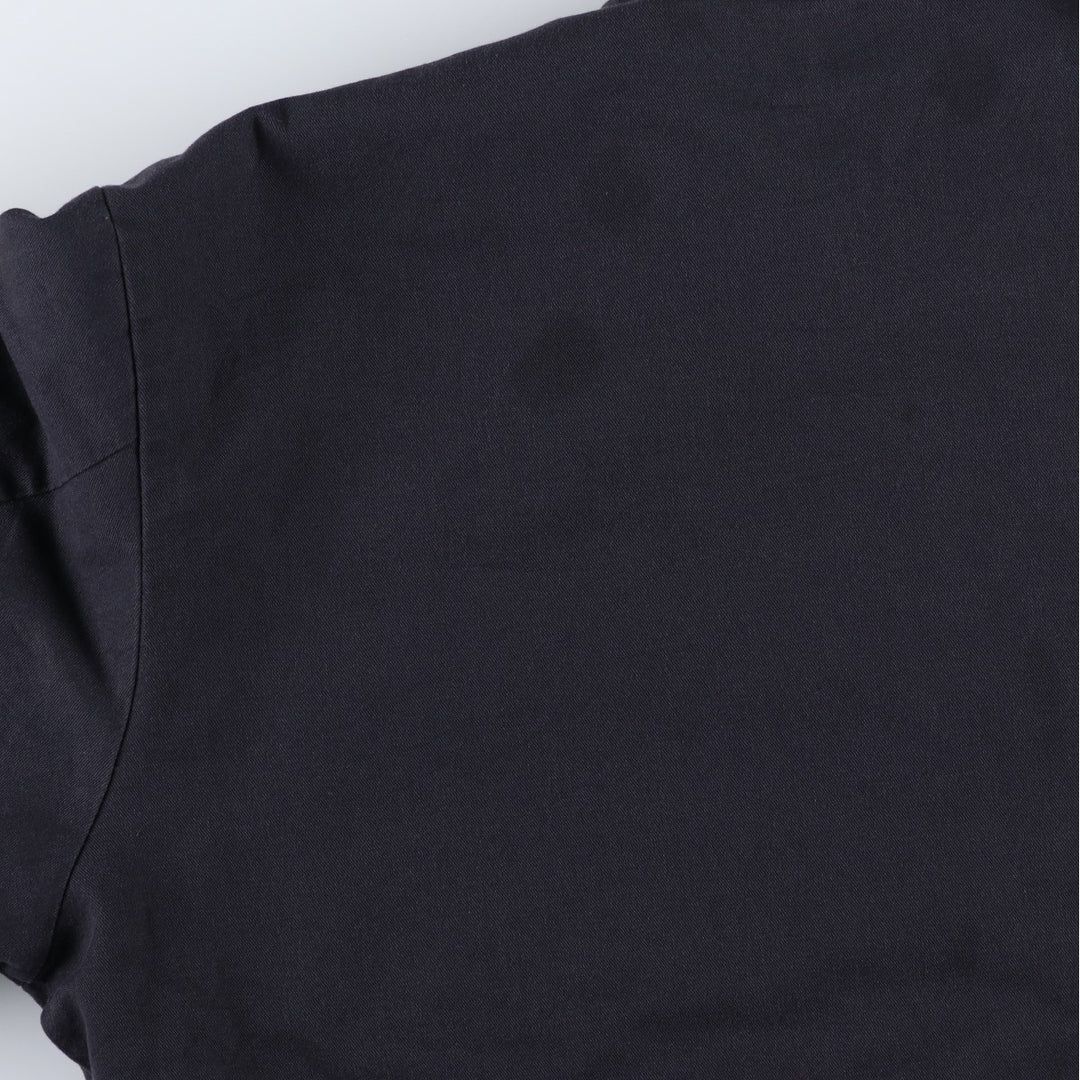 90'S Red Kap padded work jacket, men's size L, vintage polyester black type Vintage Second Hand