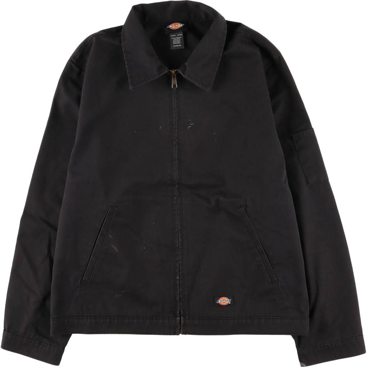 Dickies Work Jacket Men's Size L unclear black type Vintage Second Hand