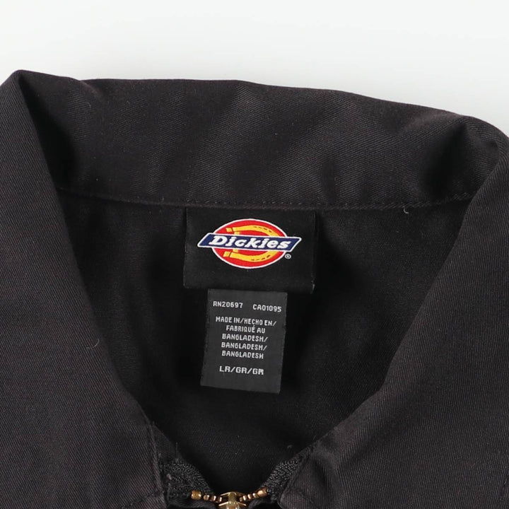 Dickies Work Jacket Men's Size L unclear black type Vintage Second Hand