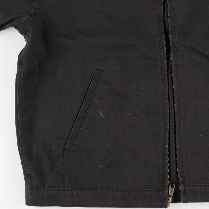 Dickies Work Jacket Men's Size L unclear black type Vintage Second Hand