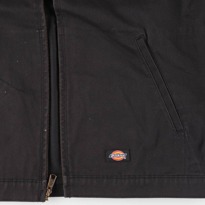 Dickies Work Jacket Men's Size L unclear black type Vintage Second Hand