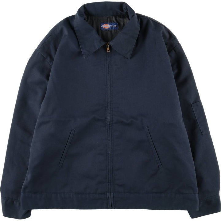 Dickies Work Jacket Men's XL unclear navy blue type Vintage Second Hand