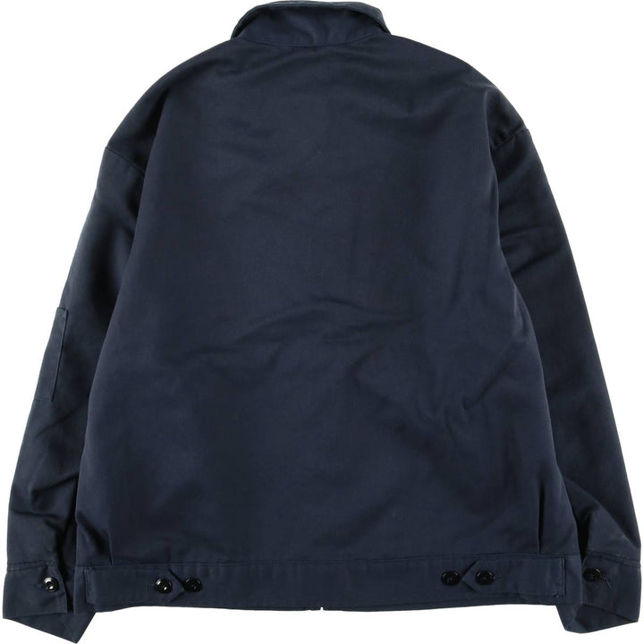 Dickies Work Jacket Men's XL unclear navy blue type Vintage Second Hand