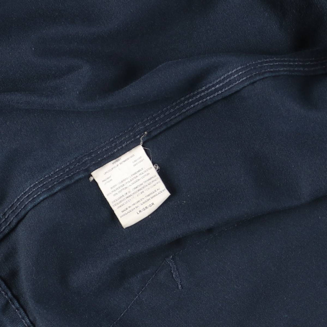 Dickies Work Jacket Men's Size L polyester navy blue type Vintage Second Hand