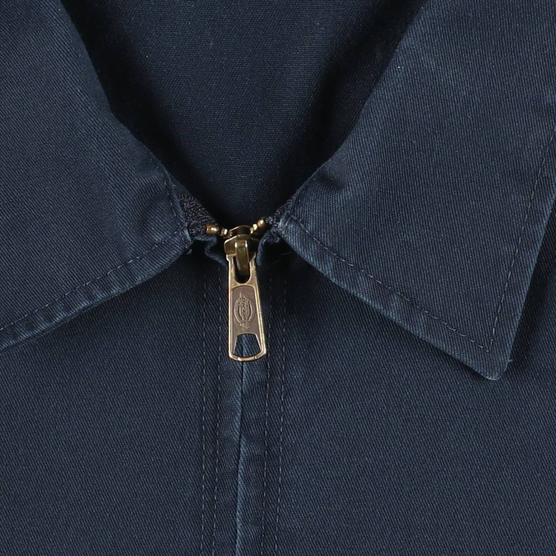 Dickies Work Jacket Men's Size L polyester navy blue type Vintage Second Hand