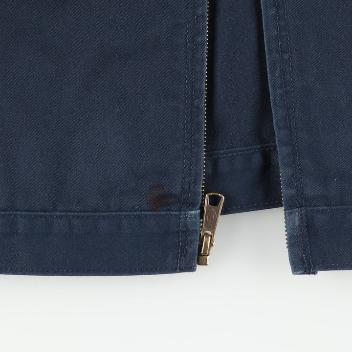 Dickies Work Jacket Men's Size L polyester navy blue type Vintage Second Hand