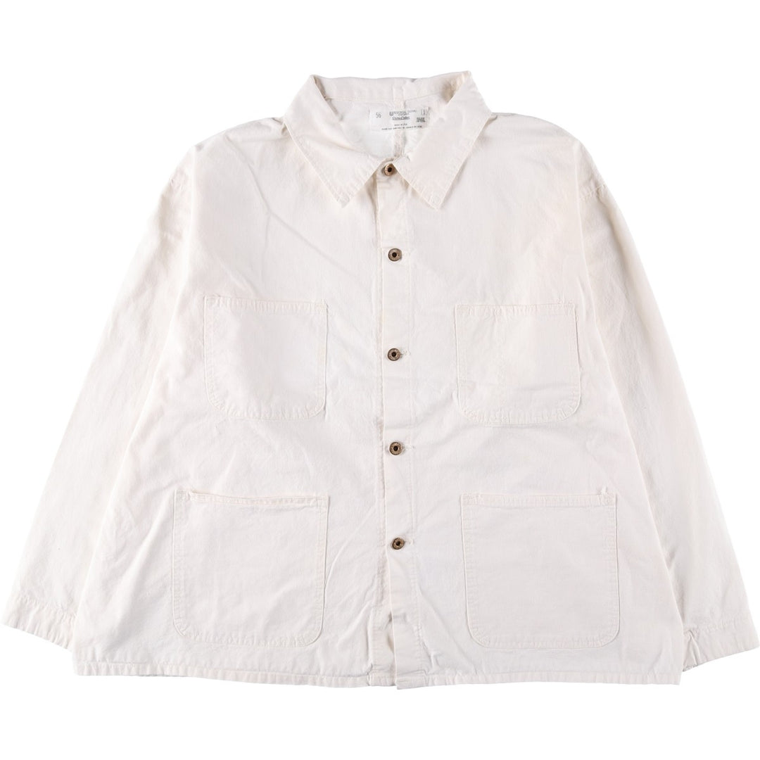 Oversized 90'S Universal Overall Stone Cutter Coverall, Made in USA, Men's XXXXL, Vintage cotton white type Vintage Second Hand