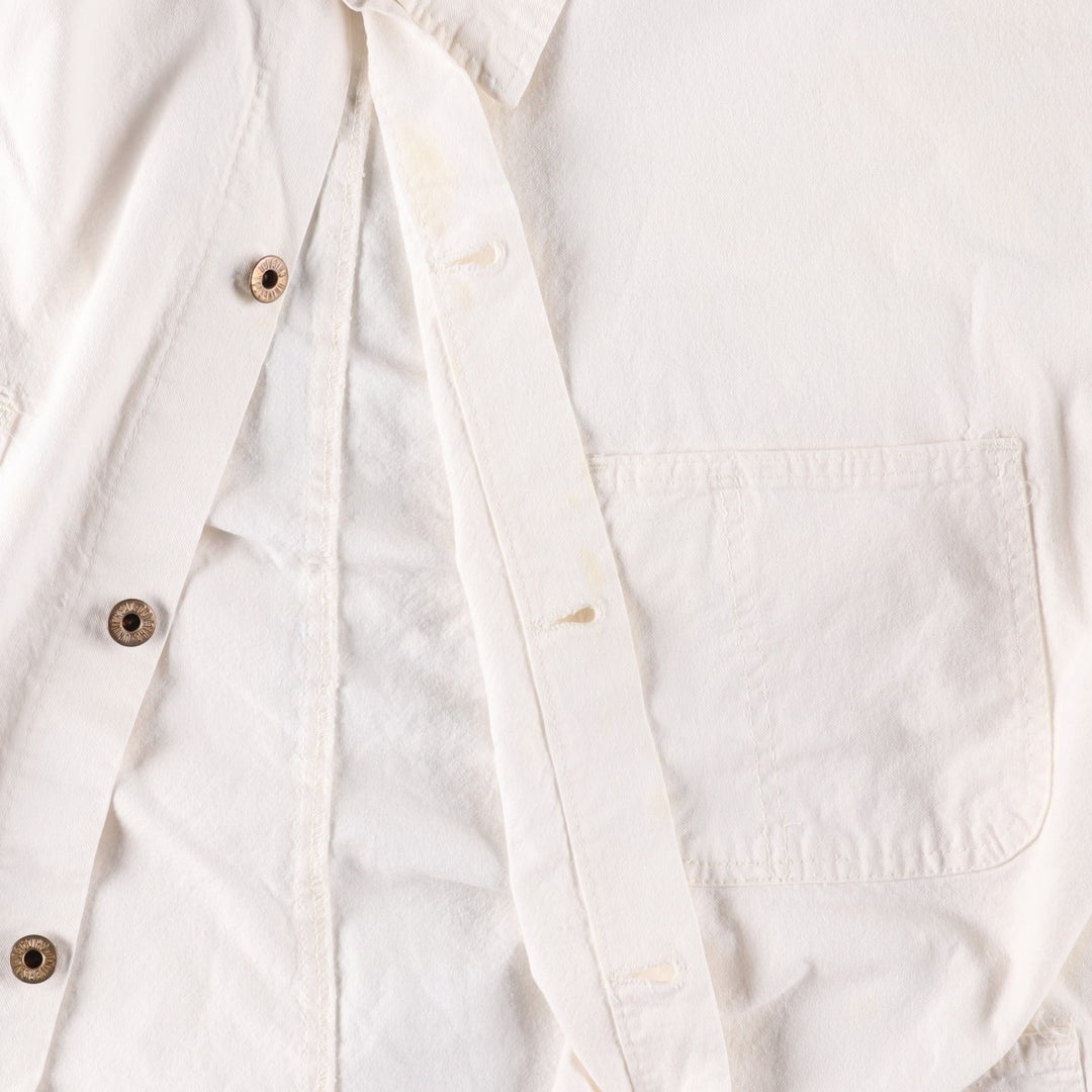 Oversized 90'S Universal Overall Stone Cutter Coverall, Made in USA, Men's XXXXL, Vintage cotton white type Vintage Second Hand