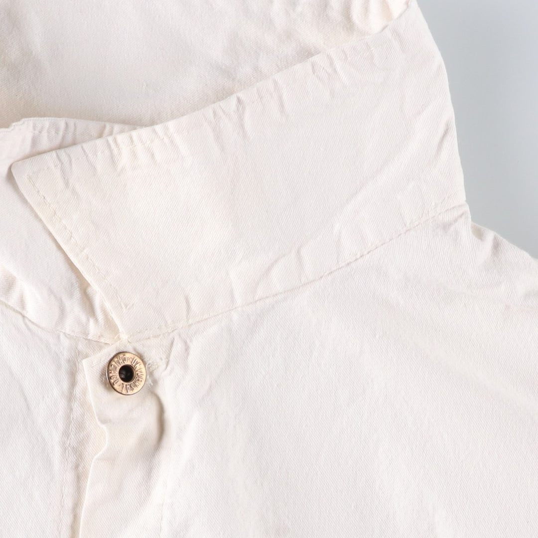 Oversized 90'S Universal Overall Stone Cutter Coverall, Made in USA, Men's XXXXL, Vintage cotton white type Vintage Second Hand