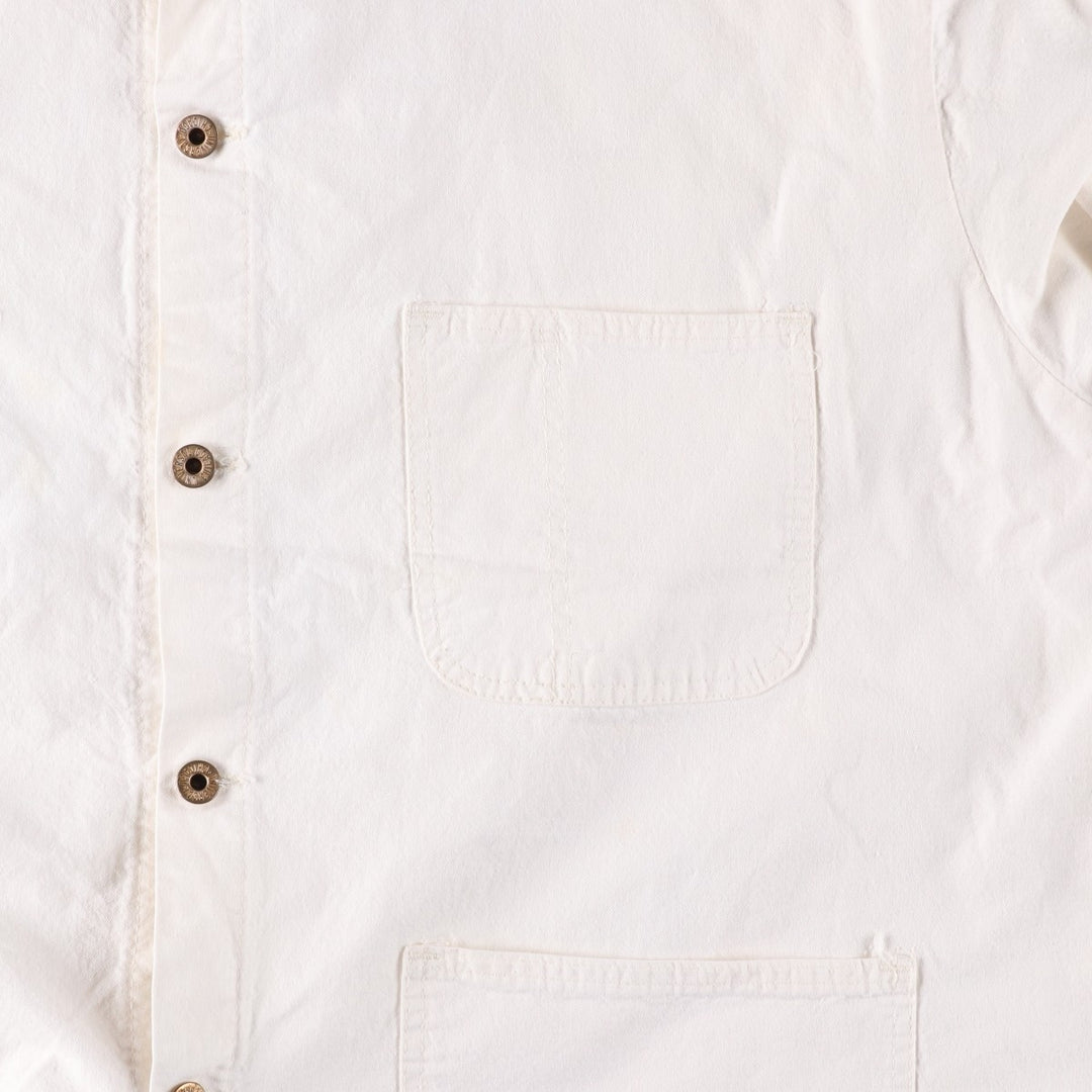 Oversized 90'S Universal Overall Stone Cutter Coverall, Made in USA, Men's XXXXL, Vintage cotton white type Vintage Second Hand