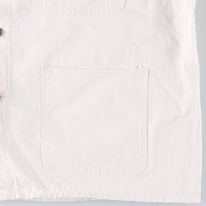 Oversized 90'S Universal Overall Stone Cutter Coverall, Made in USA, Men's XXXXL, Vintage cotton white type Vintage Second Hand