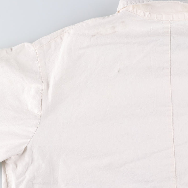 Oversized 90'S Universal Overall Stone Cutter Coverall, Made in USA, Men's XXXXL, Vintage cotton white type Vintage Second Hand