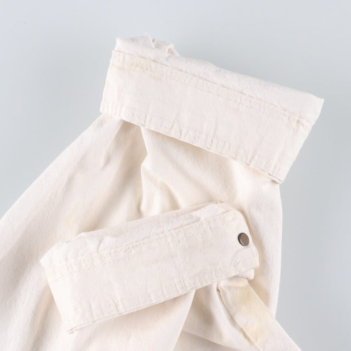 Oversized 90'S Universal Overall Stone Cutter Coverall, Made in USA, Men's XXXXL, Vintage cotton white type Vintage Second Hand