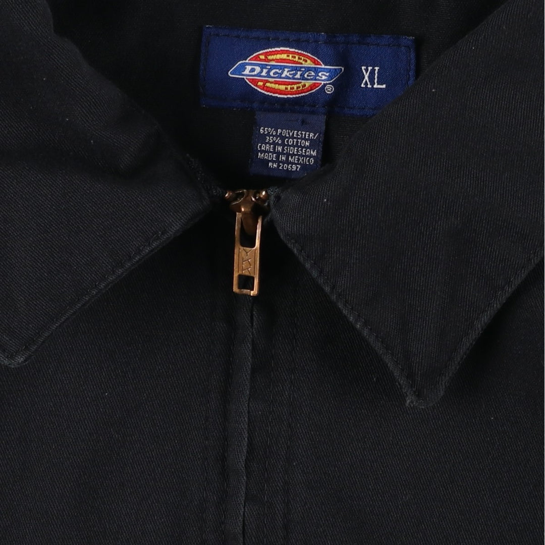 Dickies Work Jacket Men's XL polyester black type Vintage Second Hand