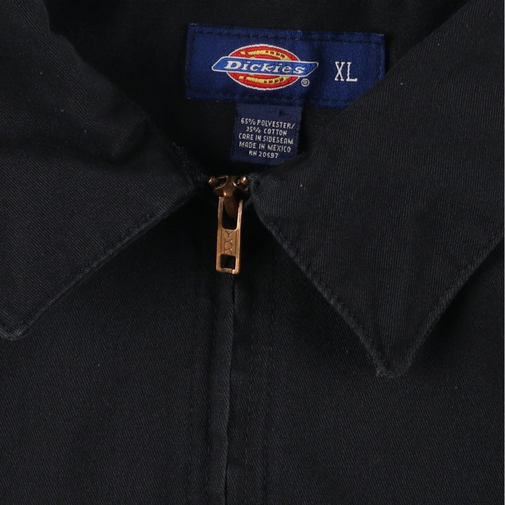 Dickies Work Jacket Men's XL polyester black type Vintage Second Hand