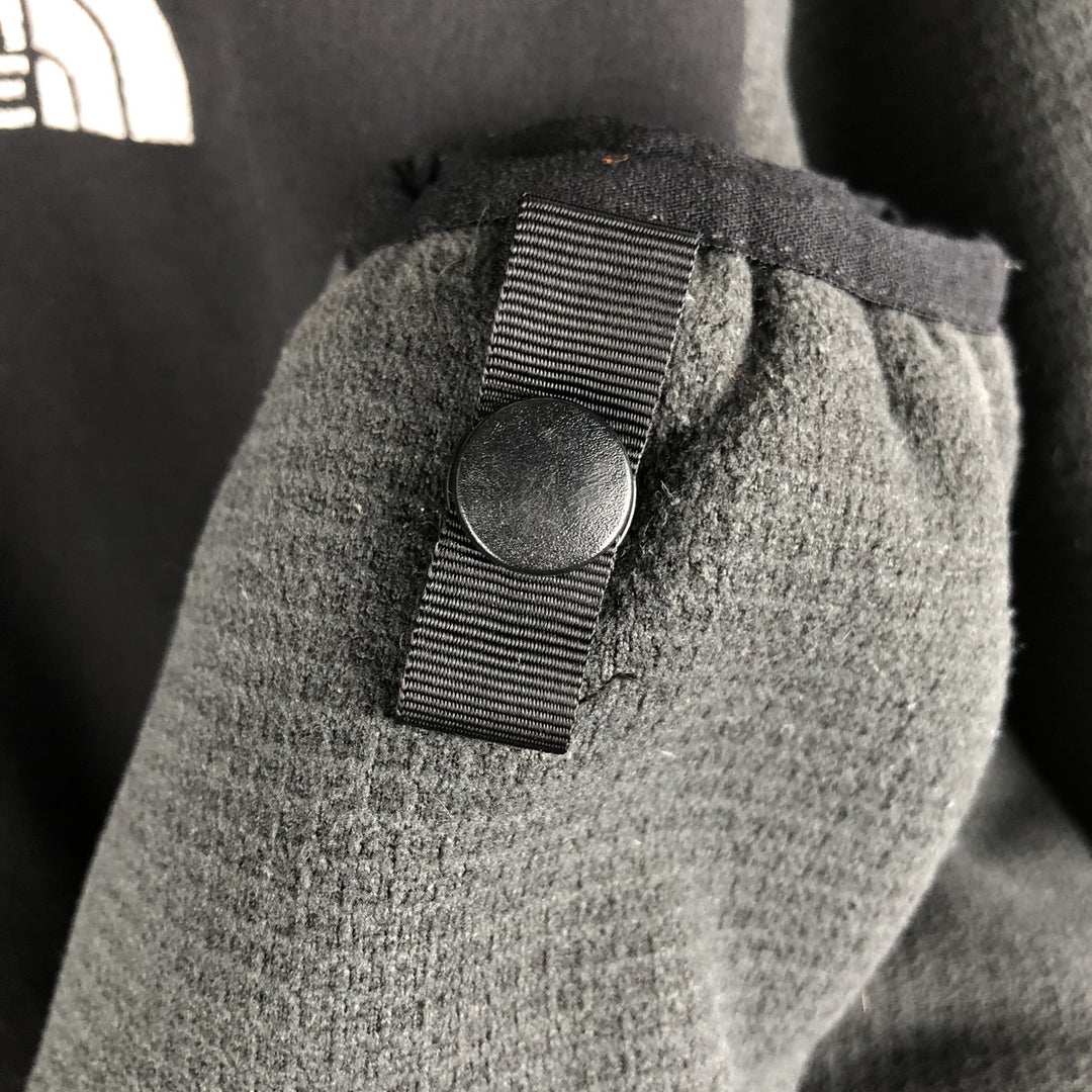 The North Face fleece jacket, size M, men's polyester black type Vintage Second Hand