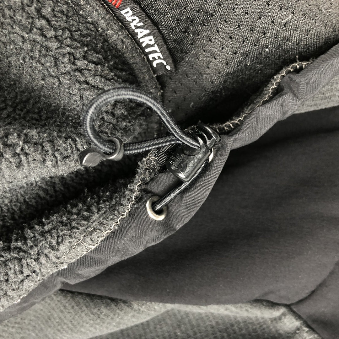 The North Face fleece jacket, size M, men's polyester black type Vintage Second Hand