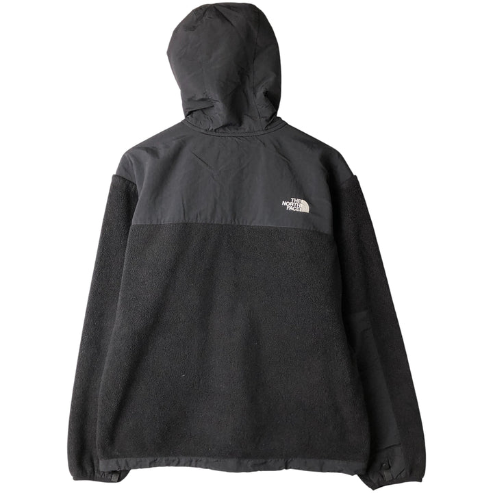 THE NORTH FACE Denali Hoodie Nylon x Fleece Parka Men's M size polyester black type Vintage Second Hand
