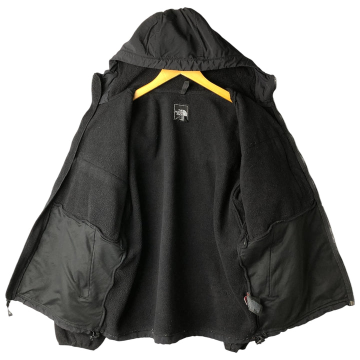 THE NORTH FACE Denali Hoodie Nylon x Fleece Parka Men's M size polyester black type Vintage Second Hand