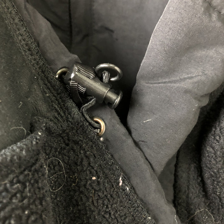THE NORTH FACE Denali Hoodie Nylon x Fleece Parka Men's M size polyester black type Vintage Second Hand
