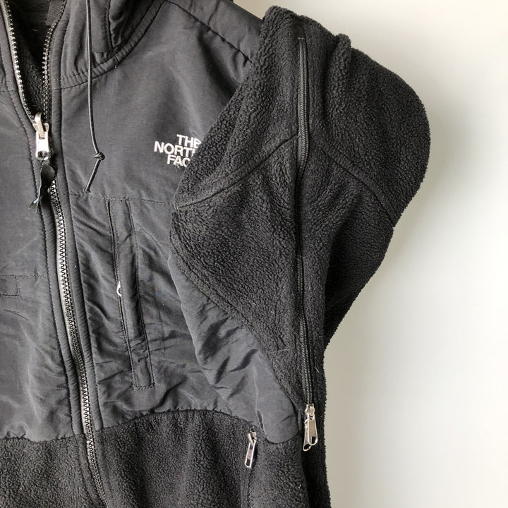 THE NORTH FACE Denali Hoodie Nylon x Fleece Parka Men's M size polyester black type Vintage Second Hand