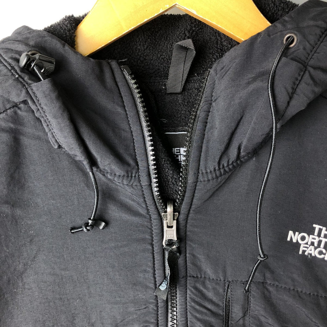 THE NORTH FACE Denali Hoodie Nylon x Fleece Parka Men's M size polyester black type Vintage Second Hand