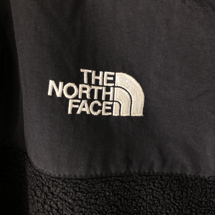 THE NORTH FACE Denali Hoodie Nylon x Fleece Parka Men's M size polyester black type Vintage Second Hand
