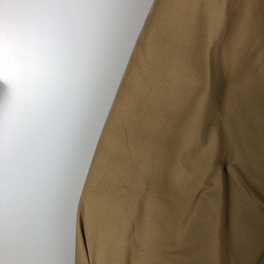 Vintage 80s-90'S C and A padded puffer jacket, made in Italy, size XS, men's polyester Beige type Vintage Second Hand