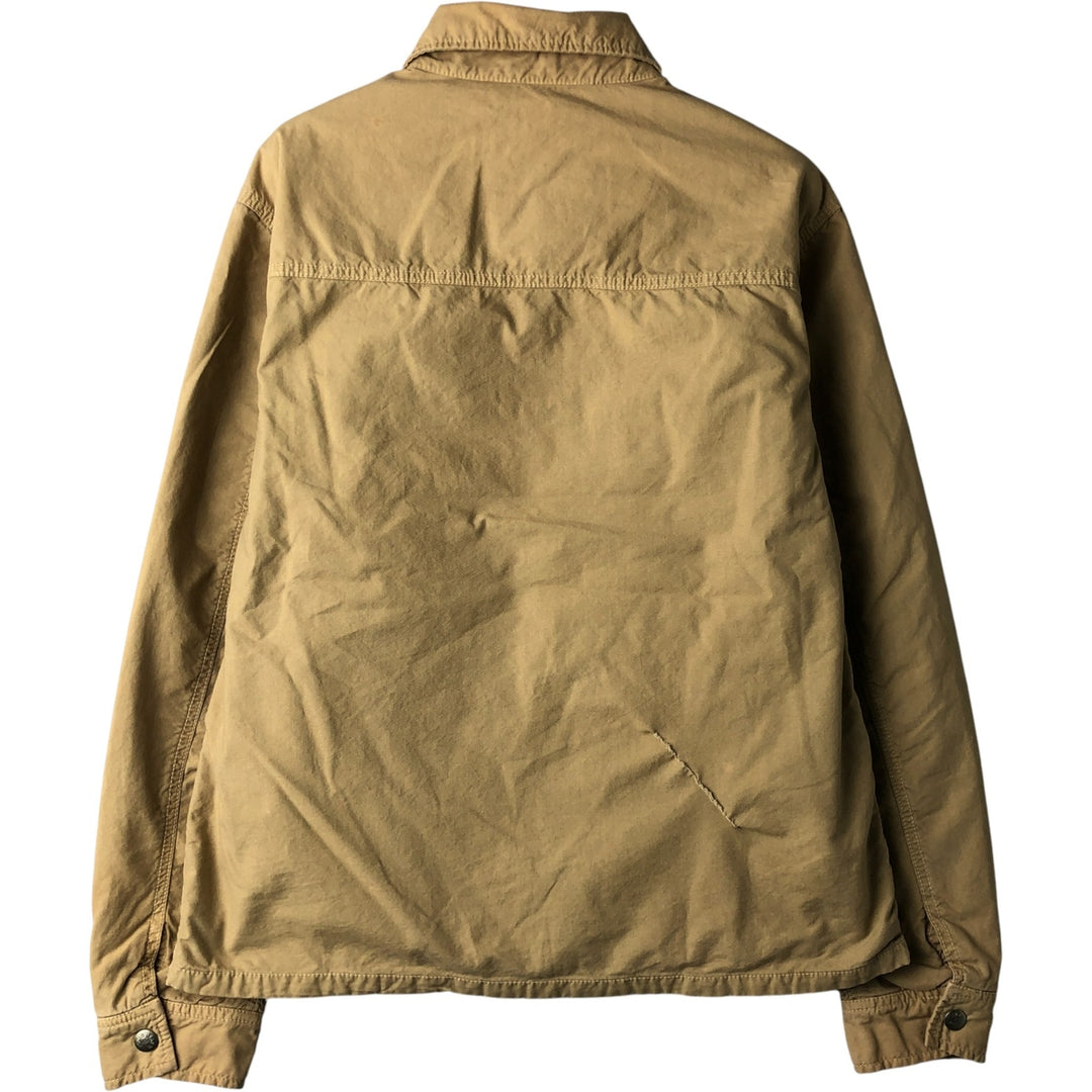 2000'S Ralph Lauren Polo Jeans Company stenciled cotton jacket, men's size M cotton Beige type Vintage Second Hand
