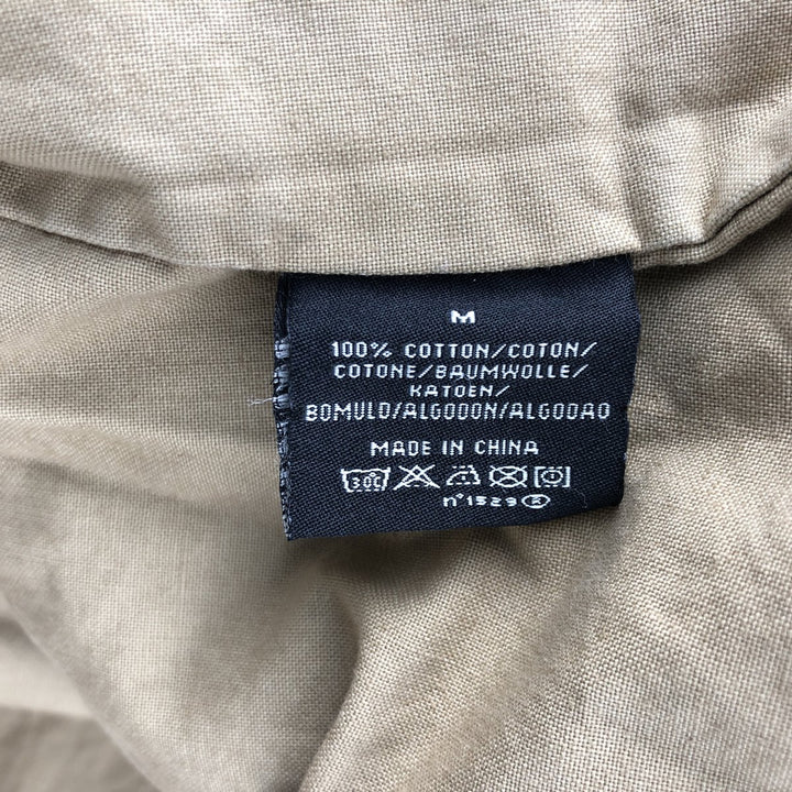 2000'S Ralph Lauren Polo Jeans Company stenciled cotton jacket, men's size M cotton Beige type Vintage Second Hand