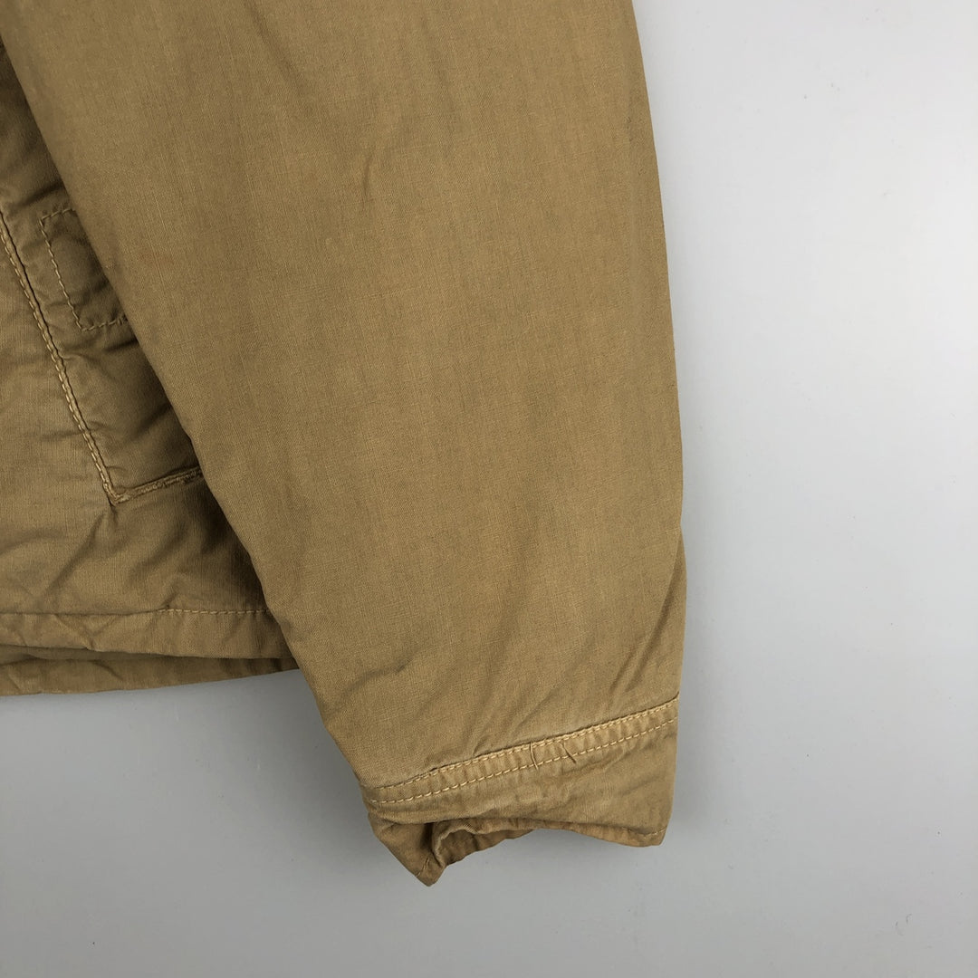 2000'S Ralph Lauren Polo Jeans Company stenciled cotton jacket, men's size M cotton Beige type Vintage Second Hand