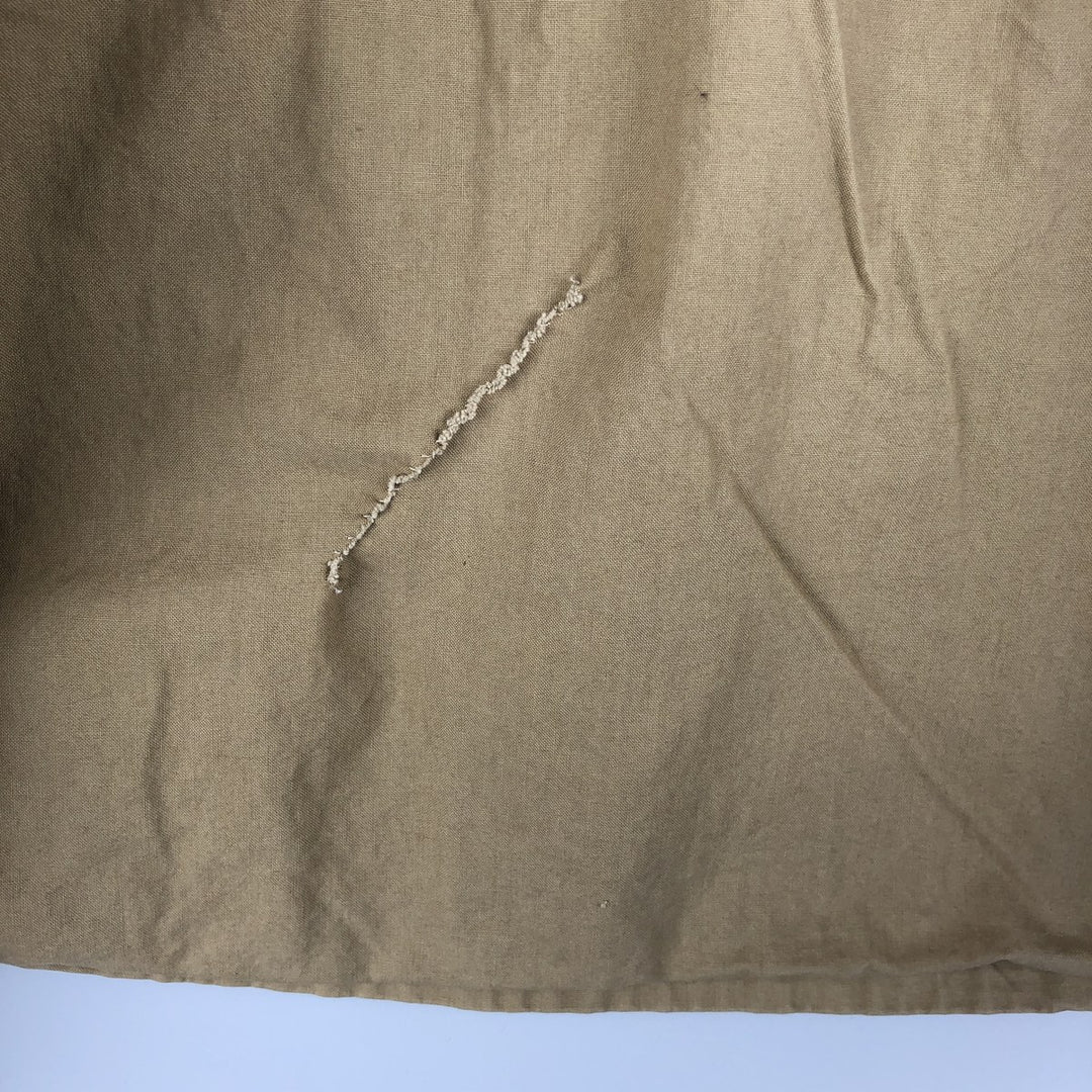 2000'S Ralph Lauren Polo Jeans Company stenciled cotton jacket, men's size M cotton Beige type Vintage Second Hand