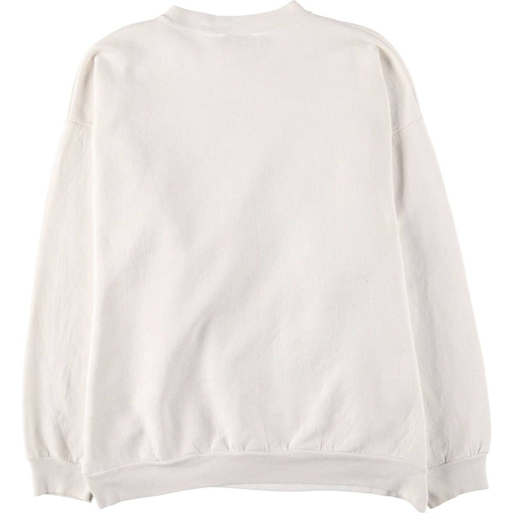 101 Dalmatians 90'S Vintage Character Sweatshirt, Men's XL cotton white type Vintage Second Hand