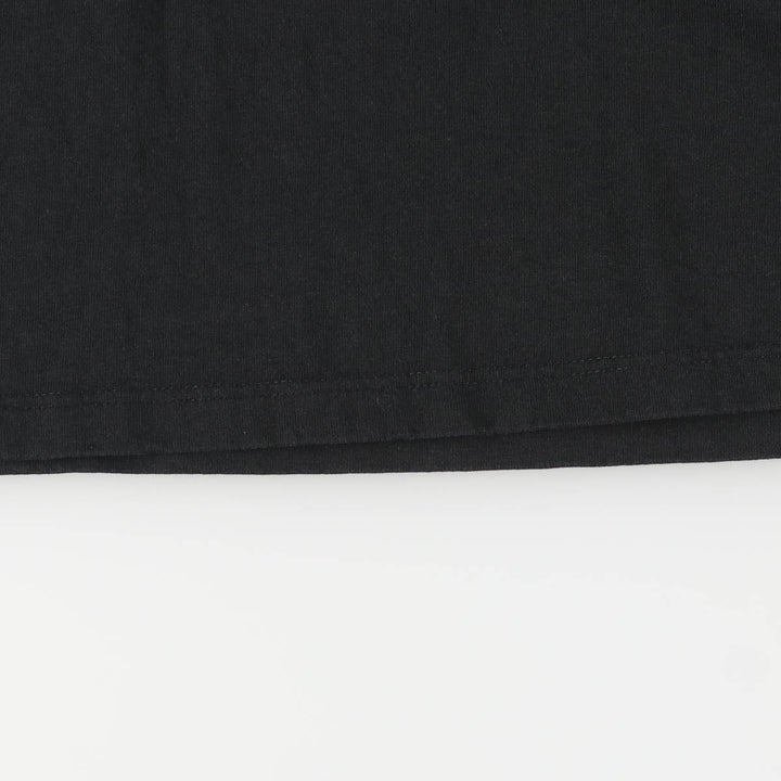 00'S Nike NIKE Long T-shirt Long T Men's XL size cotton black type Vintage Second Hand