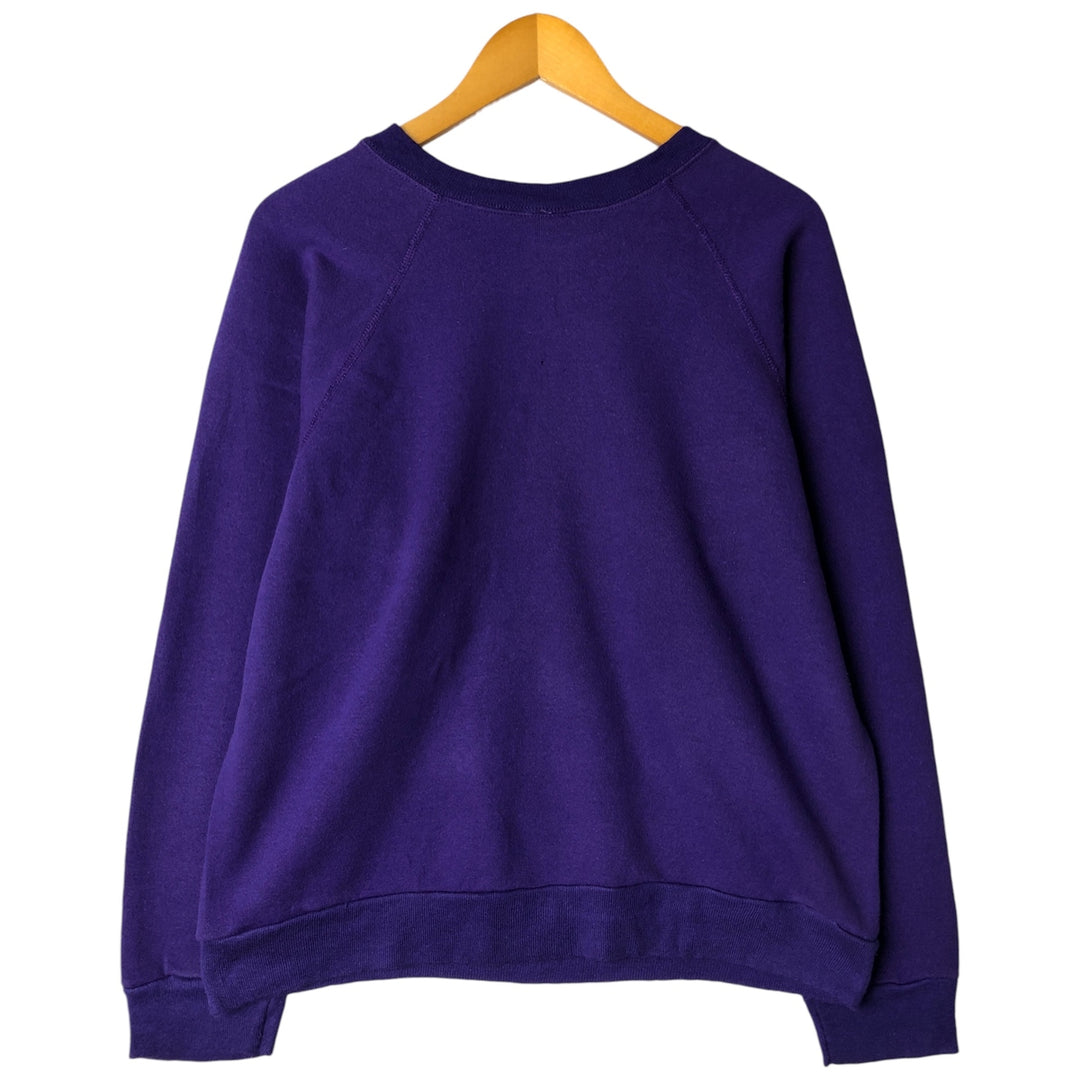 Vintage 1990'S Altex NFL Minnesota Vikings Print Sweatshirt, Made in USA, Men's Size Large acrylic purple type Vintage Second Hand