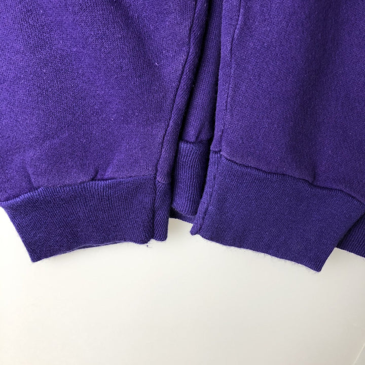 Vintage 1990'S Altex NFL Minnesota Vikings Print Sweatshirt, Made in USA, Men's Size Large acrylic purple type Vintage Second Hand