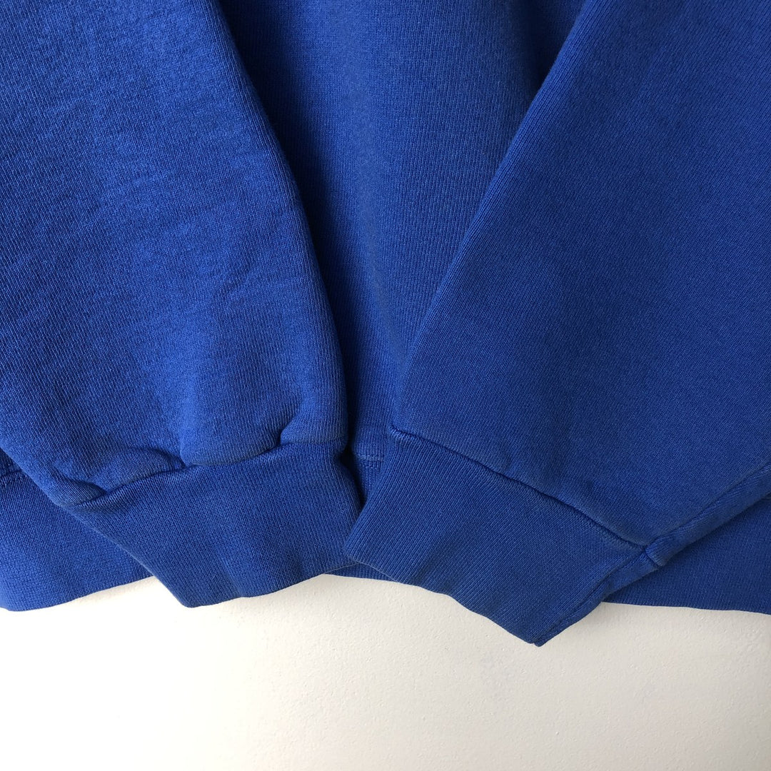 Vintage 90'S NFL Denver Broncos Logo ATHLETIC Print Sweatshirt, Made in USA, Men's Size L cotton blue type Vintage Second Hand
