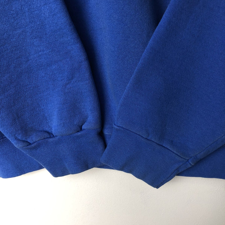 Vintage 90'S NFL Denver Broncos Logo ATHLETIC Print Sweatshirt, Made in USA, Men's Size L cotton blue type Vintage Second Hand