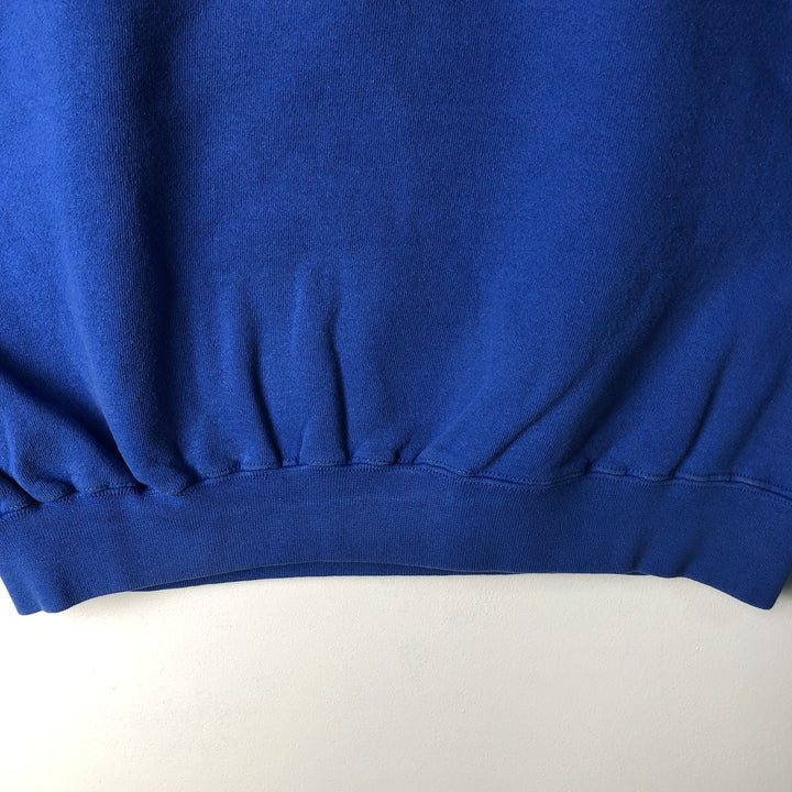 Vintage 90'S NFL Denver Broncos Logo ATHLETIC Print Sweatshirt, Made in USA, Men's Size L cotton blue type Vintage Second Hand