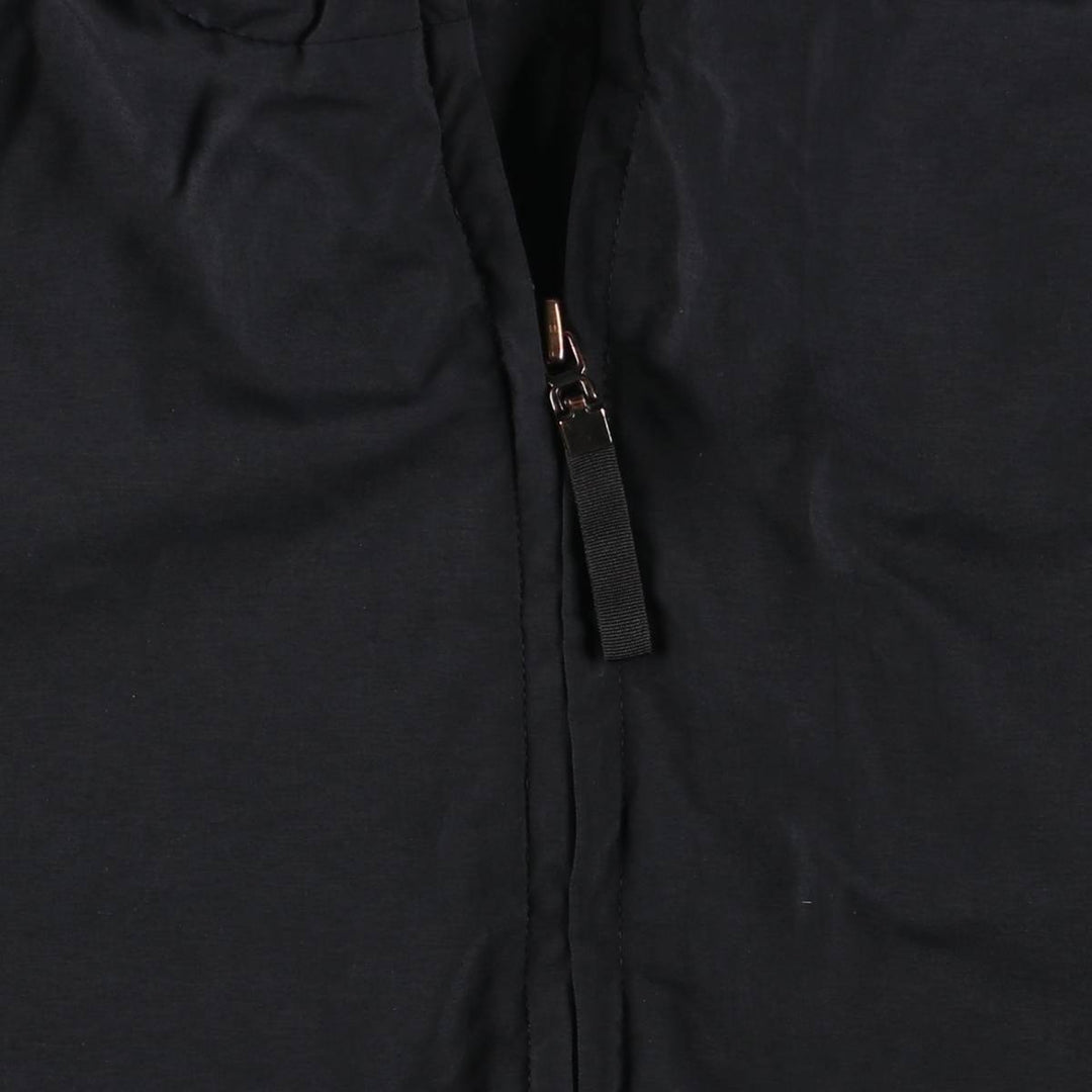 Eddie Bauer padded puffer jacket, men's size M Nylon black type Vintage Second Hand
