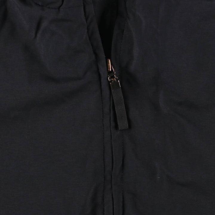 Eddie Bauer padded puffer jacket, men's size M Nylon black type Vintage Second Hand