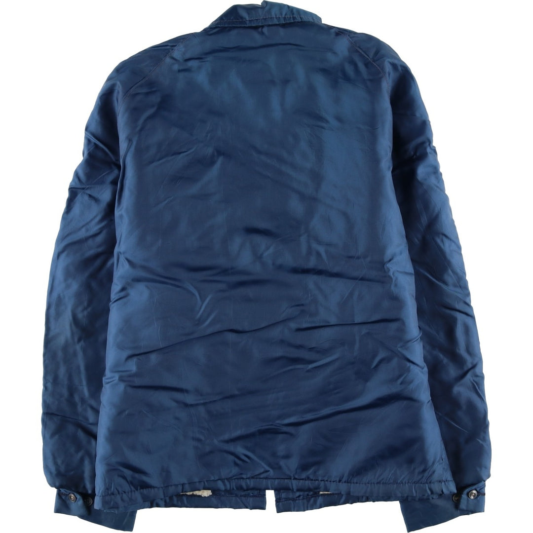 Vintage 1970'S B and F Sportswear padded puffer jacket, men's size XL Nylon blue type Vintage Second Hand