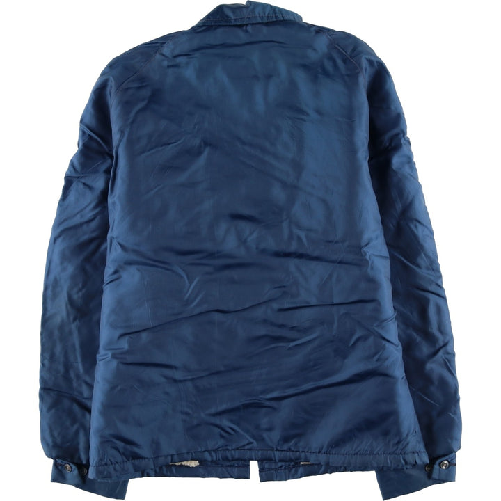 Vintage 1970'S B and F Sportswear padded puffer jacket, men's size XL Nylon blue type Vintage Second Hand