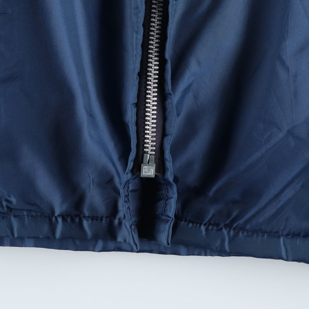 Vintage 1970'S B and F Sportswear padded puffer jacket, men's size XL Nylon blue type Vintage Second Hand