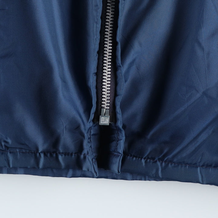 Vintage 1970'S B and F Sportswear padded puffer jacket, men's size XL Nylon blue type Vintage Second Hand