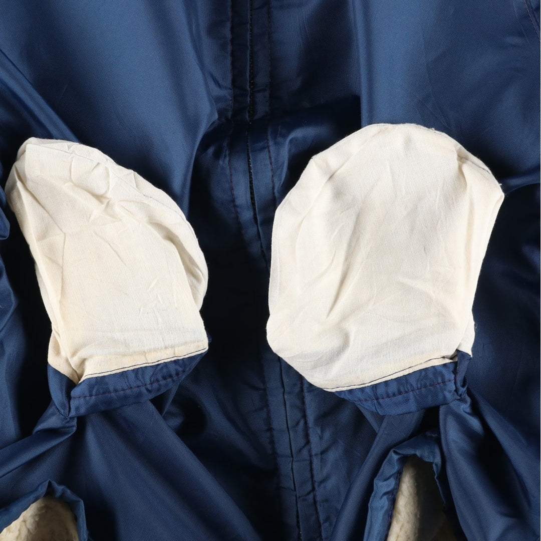 Vintage 1970'S B and F Sportswear padded puffer jacket, men's size XL Nylon blue type Vintage Second Hand