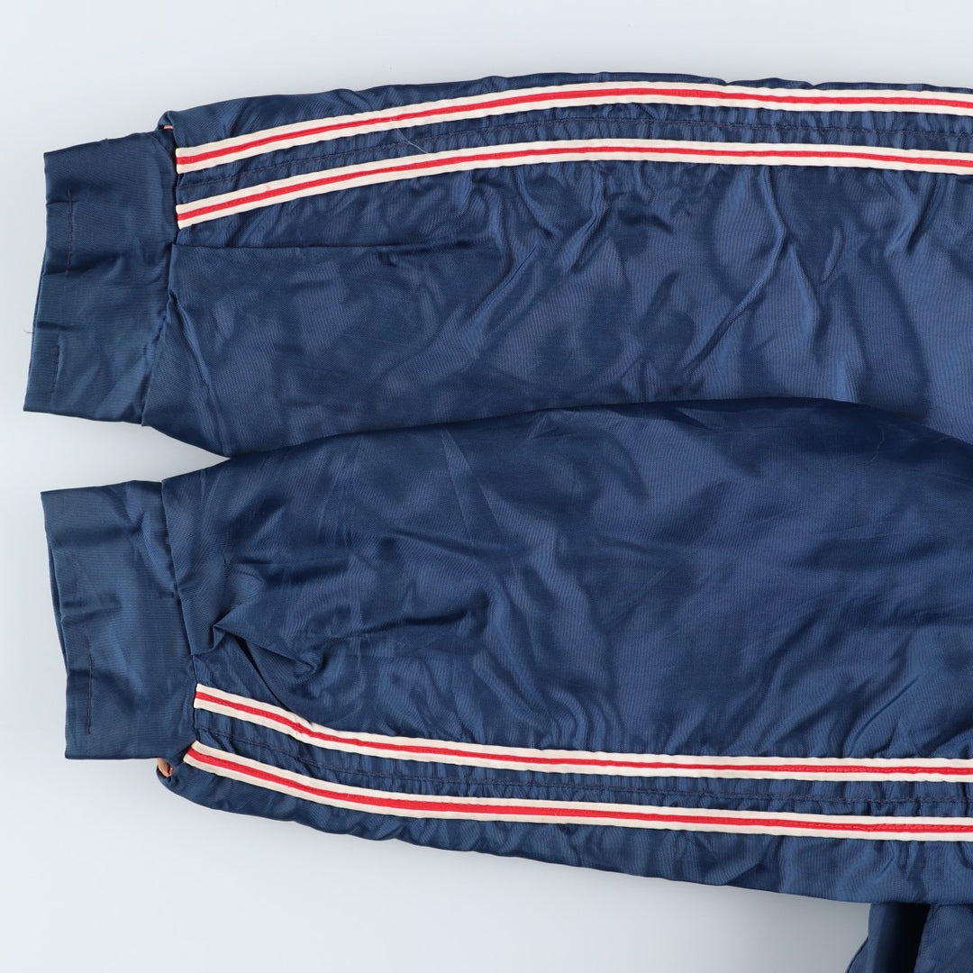 Vintage 1970'S B and F Sportswear padded puffer jacket, men's size XL Nylon blue type Vintage Second Hand