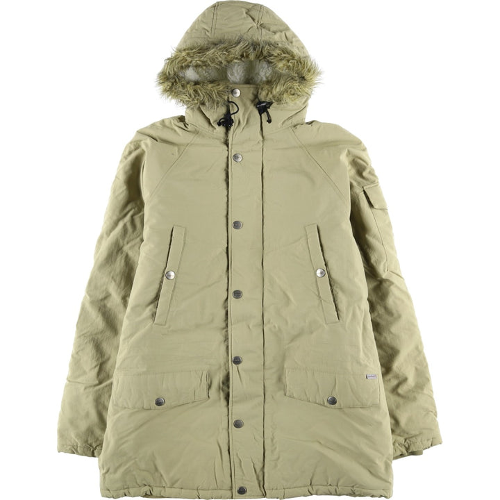 Carhartt padded parka/puffer jacket, men's size L Nylon Beige type Vintage Second Hand