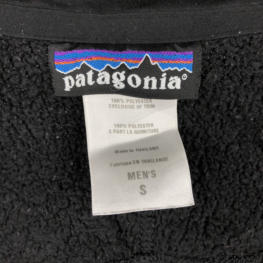 Patagonia Better Sweater Jacket 25526S1 Fleece Jacket, Men's Size Small polyester black type Vintage Second Hand